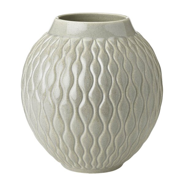 Knabstrup Keramik Solum vase 24 cm ash