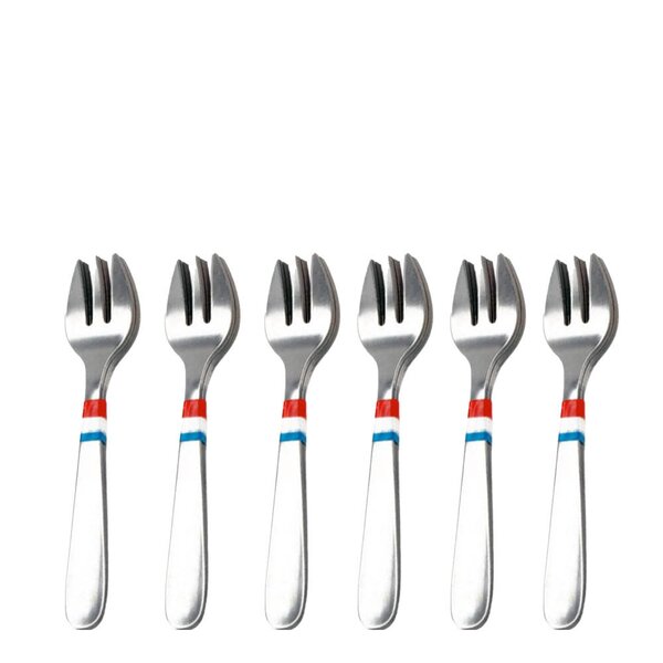 Tarrerias-Bonjean Østersgaffel 6 stk stål