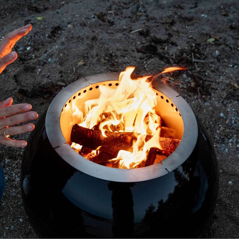 Espegard Kule bålbrenner med lokk