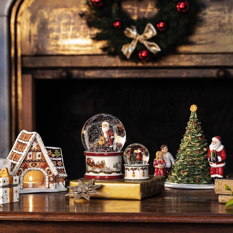 Villeroy & Boch Christmas Toy-s julenisse med tre 17 cm