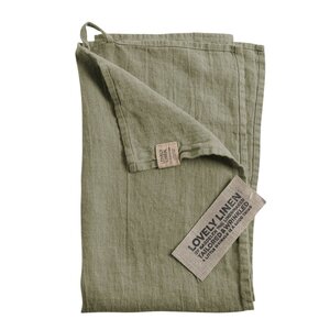 Lovley Linen Lovely kjøkkenhåndkle lin 45x70 cm Avocado
