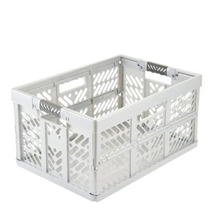 Keeeper Ben oppbevaringsboks sammenleggbar 45L light silver