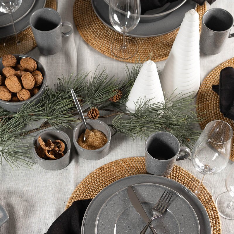 Modern House Granite tallerken 29 cm grå