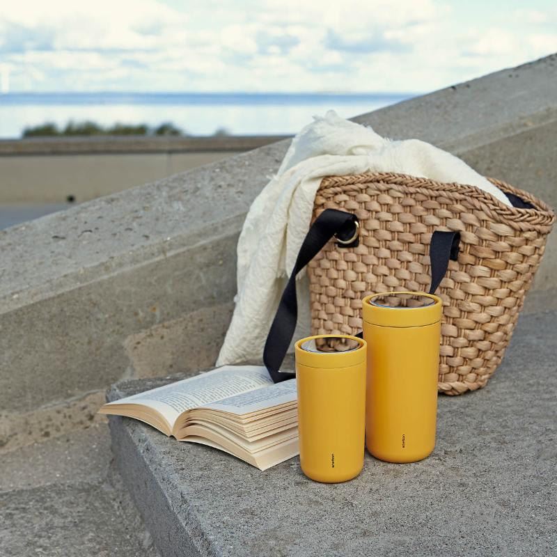 Stelton To Go Click to go kopp 0,4L poppy yellow