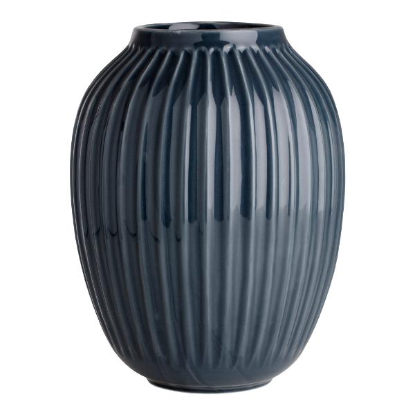 Kähler Hammershøi vase 25 cm antrasitt