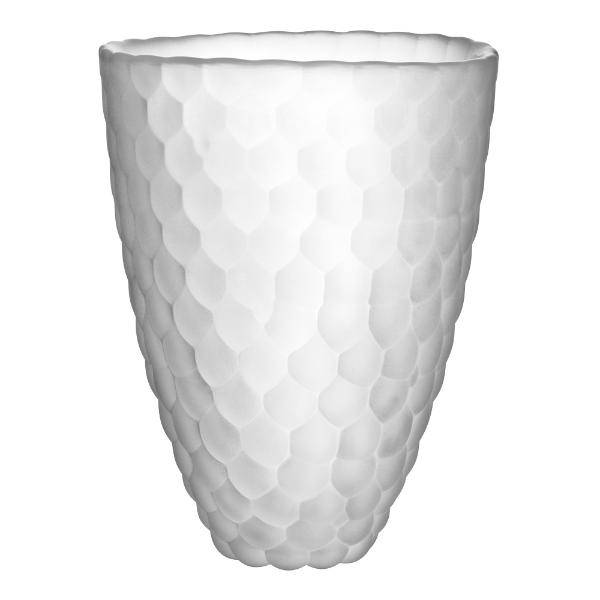 Orrefors Hallon vase 20 cm frostet
