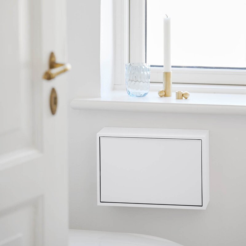 ReCollector Mini sorteringsboks 30x10x15 cm Brilliant White