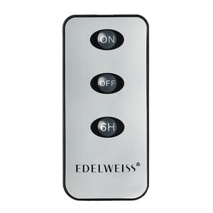 Edelweiss Fjernkontroll 4x8 cm sølv til LED lys