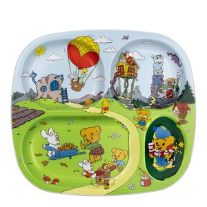 Rätt Start Bamse tallerken med 4 rom