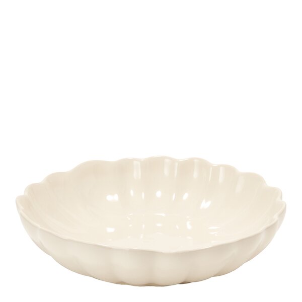 Stiernholm Lotus pastatallerken 21,5 cm krem