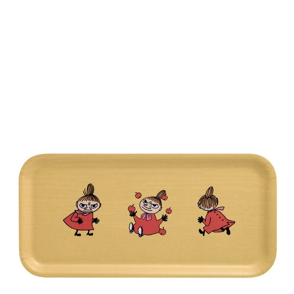 Muurla Mummi brett 13x27 cm Lille My gul