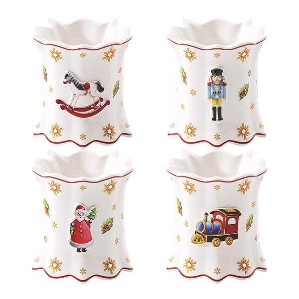Villeroy og Boch - Toy's Delight serviettring 5,5x5 cm 4 stk multi