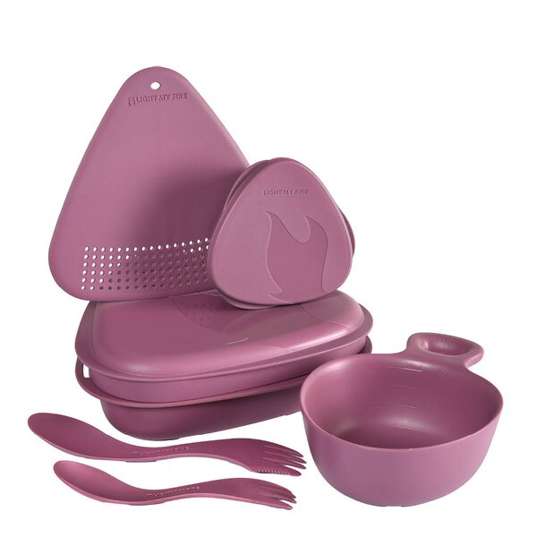 Light My Fire Outdoor MealKit 2.0 måltidssett 7 deler mistypurple