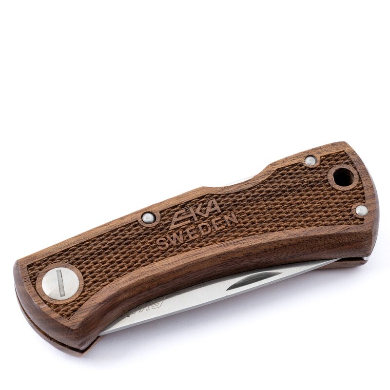 EKA Swede 88 foldekniv 7,5 cm valnøtt