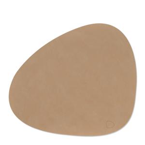 LIND DNA Curve Nupo spisebrikke L 37x44 cm nougat