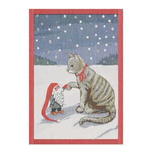 Ekelund Vintervänner kjøkkenhåndkle 35x50 cm