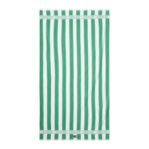 Lexington Strandhåndkle 180x100 cm frotté grønn/hvit