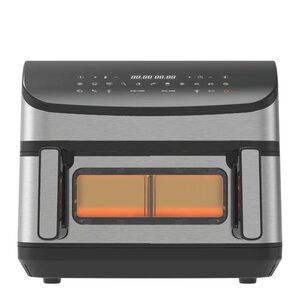 Gladkokken DualFry Fusion airfryer 10,5L svart