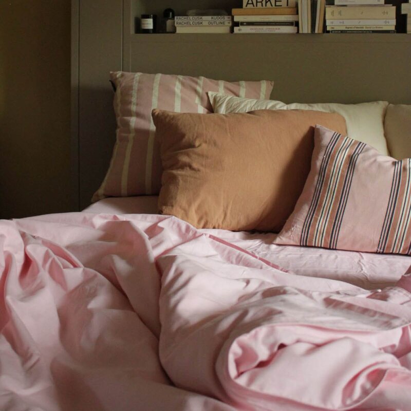 Midnatt Franzi dynetrekk 140x200 cm bubblegum pink