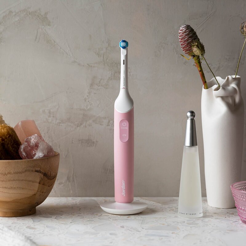 Jordan Clean Smile Plus elektrisk tannbørste TBX-300P rosa