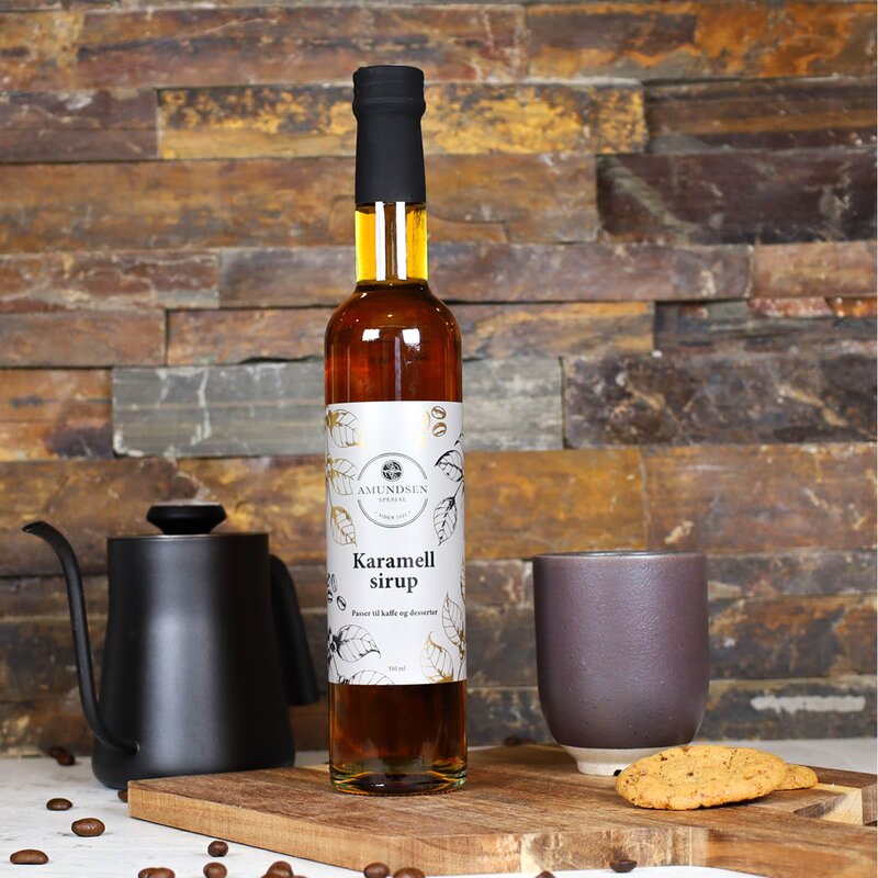 Amundsen Spesial Kaffesirup med karamell 350 ml