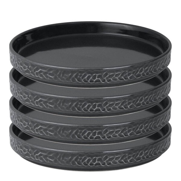 Vargen & Thor Servisen C tallerken 17,2 cm 4 stk antrasitt