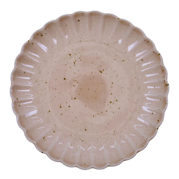 House Doctor Scallop tallerken 20 cm rosa