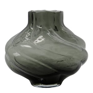 House Doctor Turn vase 20 cm røkt grå