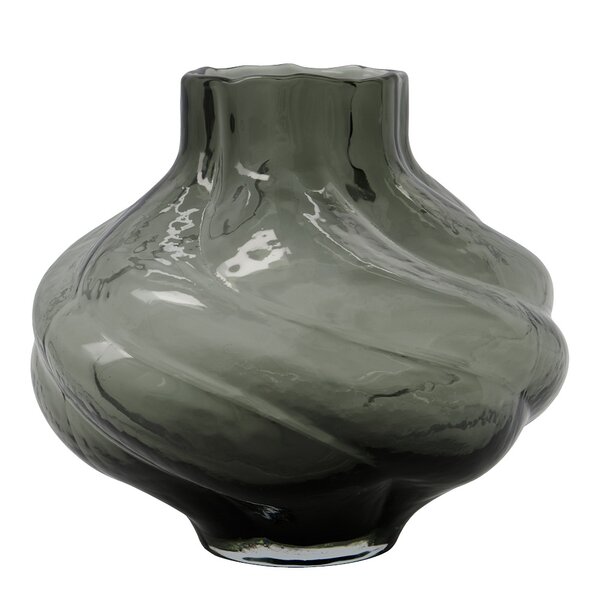 House Doctor Turn vase 20 cm røkt grå