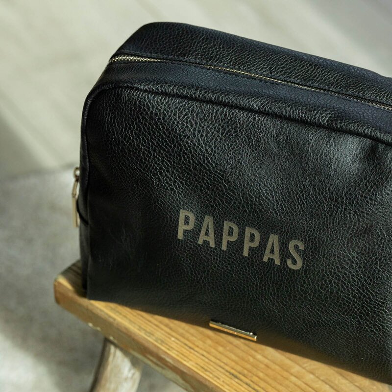 Pictureit Toalettmappe pappas 24x20x10 cm svart