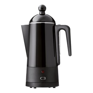 C3 Perkolator design 10 kopper 32,2 cm svart stål