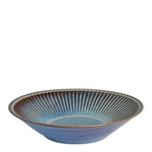 GreenGate Everyday Alice pastatallerken 23 cm oyster blue 