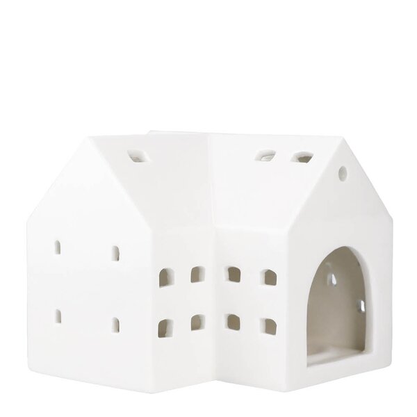 Kähler - Urbania lyslykt 10,5 cm stall hvit
