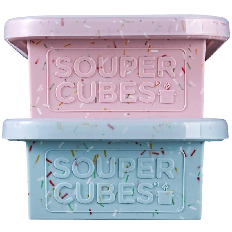 Souper Cubes 1-cup silikonform 2 stk sprinkles edition