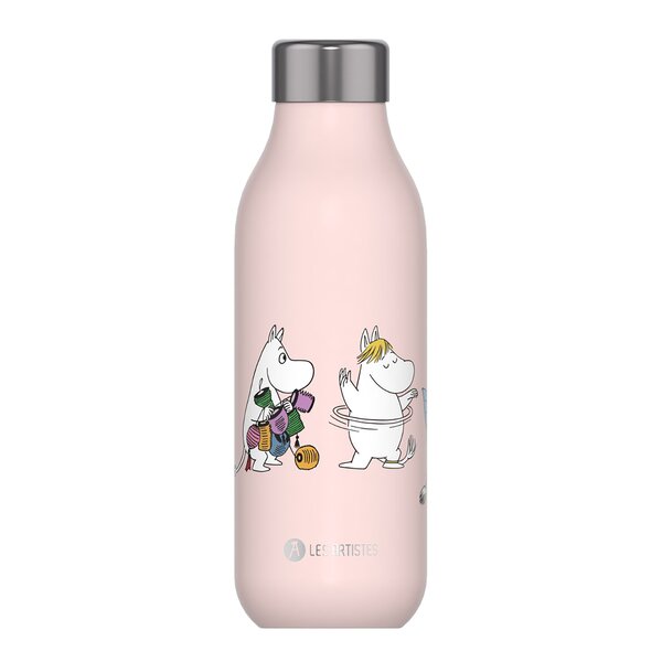 Les Artistes Bottle Up mummi termoflaske 0,5L opptreden rosa