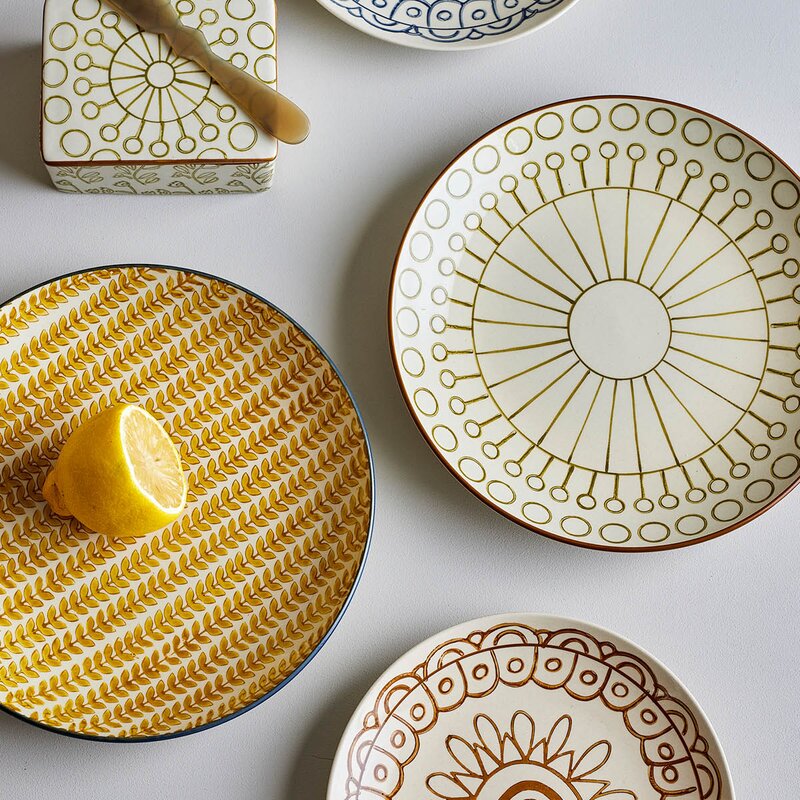 Creative Collection Maple tallerken 25,5 cm grønn