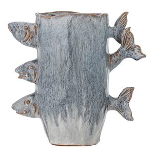 Bloomingville Vase Tace 23 cm blå