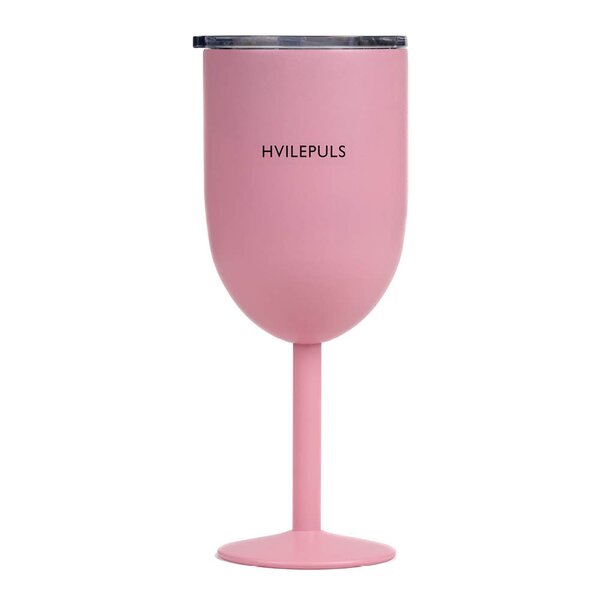 Pictureit - Termo vinglass hvilepuls 35 cl lys rosa