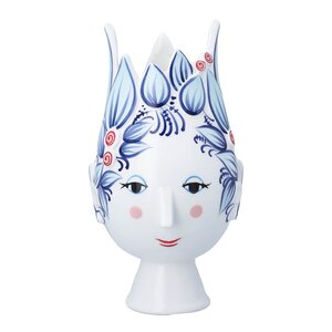 Bjørn Wiinblad Titania vase 25 cm blå
