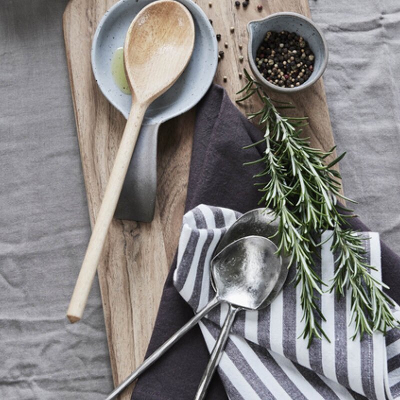 Lene Bjerre Estrille kjøkkenhåndkle 70x50 cm 2 stk brun