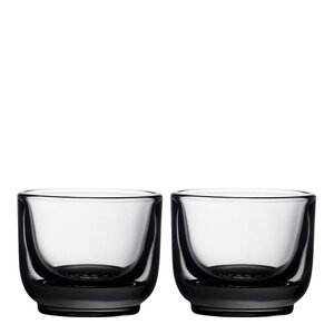 Fellow Pirch espresso glass 9 cl 2 stk Smoke