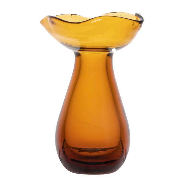 Sagaform Viva svibelvase mini 14 cm amber