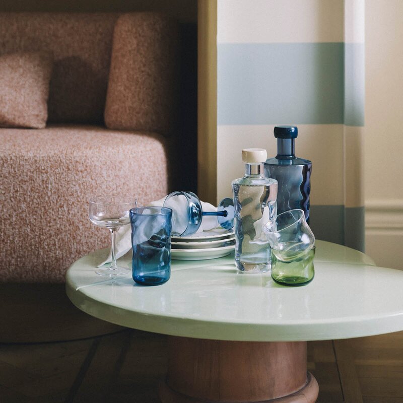 Paveau Swirl flaske large 1,25L Midnight