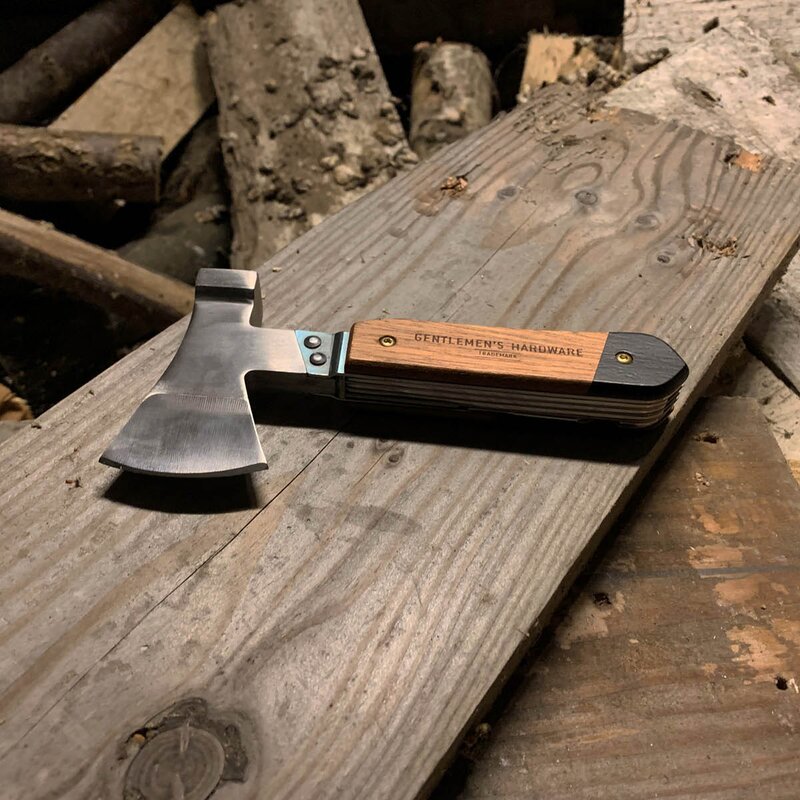 Gentlemen-s Hardware Overlevelsekit i boks oransje