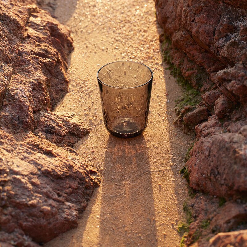 Arabia Mainio glass 40 cl 2 stk mocca