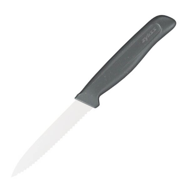 Zyliss - Bølget grønnsakskniv 10 cm beluga grey