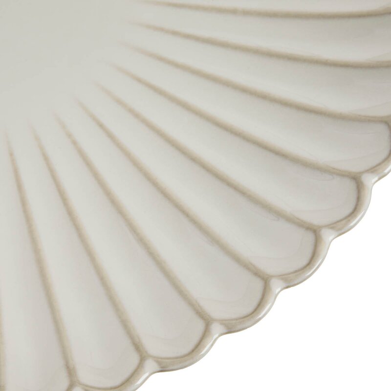 Lene Bjerre Camille kakefat 27 cm off white