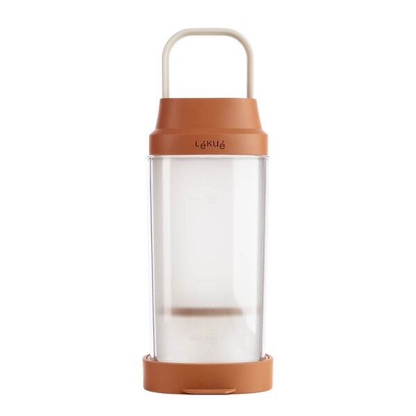 Lékué Produksjonsbeholder for plantebasert drikke 1 L terrakotta/klar