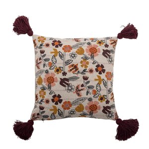 Bloomingville Vivielle pute 45x45 cm flerfarget