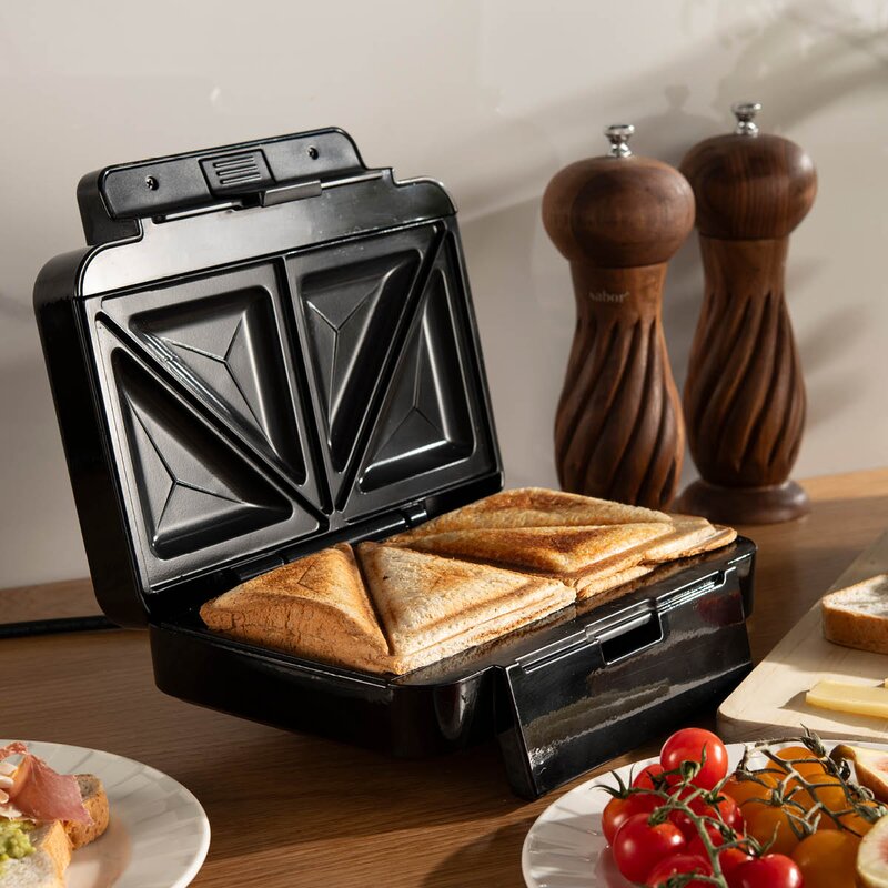 Sabor Elevation toastjern 24x19 cm svart